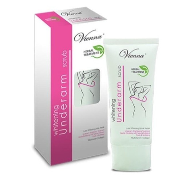 Vienna Whitening Underarm Scrub / foto : lazada.co.id/GwenCenter