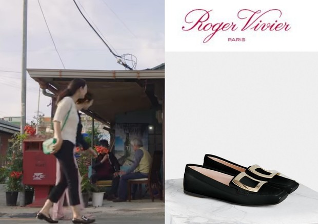 Viv'Driver Metal Buckle Loafer in Leather sepatu yang dipakai Shin Min Ah/Foto: Dian Purnamasari Viv'Driver Metal Buckle Loafer in Leather sepatu yang dipakai Shin Min Ah