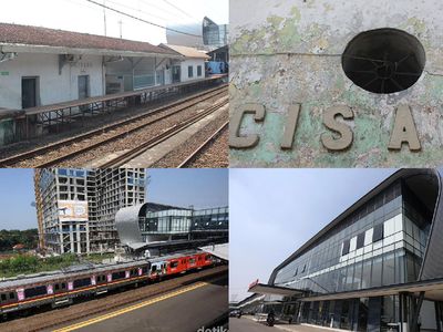 Metamorfosis Stasiun Cisauk: Dulu Kumuh, Sekarang Mewah Banget