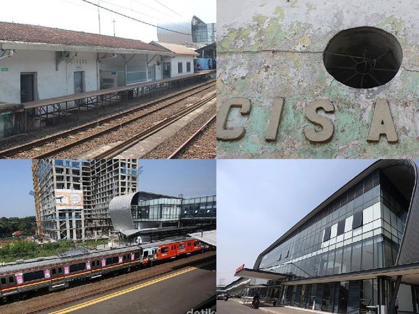 Metamorfosis Stasiun Cisauk: Dulu Kumuh, Sekarang Mewah Banget