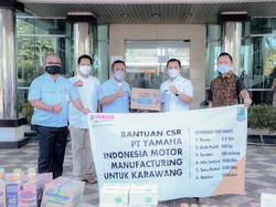 Yamaha Gelar Vaksinasi Gratis dan Donasikan Tabung Oksigen