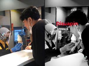 Jomblo Akut! Aksi Pria Ini Beli Es Krim Bikin Netizen Terhibur 