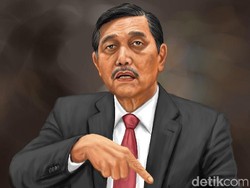 Prediksi Luhut: Kasus COVID-19 Masih di Angka 3-7 Ribu per Hari