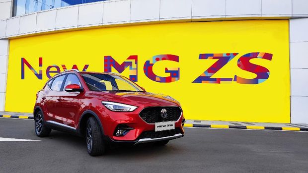 MG Motor Indonesia meluncurkan model facelift ZS, Kamis (9/9/2021).