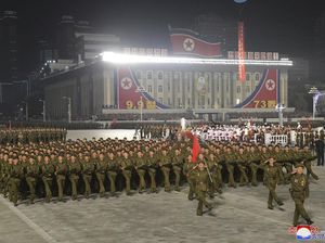 Korut Bikin Kompetisi Menembak Artileri Dekat Perbatasan dengan Korsel