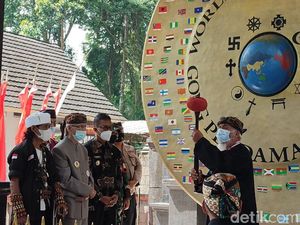 Alasan Gong Perdamaian Dunia Disimpan di Karangkamulyan Ciamis
