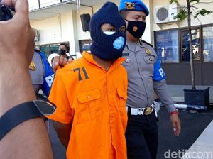 Tampang Pelaku Pembunuh Ibu Kandung di Cilacap