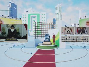 Wapres dan BPJamsostek Serahkan Paritrana Award ke Perusahaan-Pemda