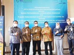 Dorong Faskes Tingkatkan Pelayanan, BPJS Kesehatan Gandeng Bank bjb