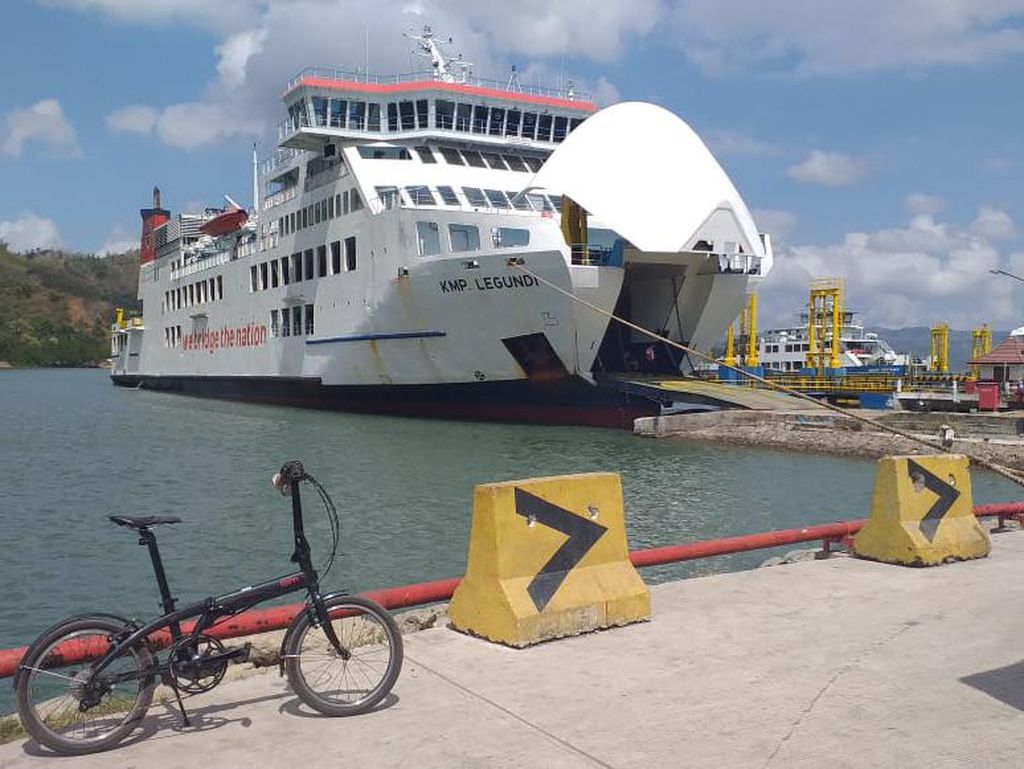 Gowes Seli, Naik Ferry: Bertemu KMP Legundi Lagi, Kekinian tapi Bau Pesing