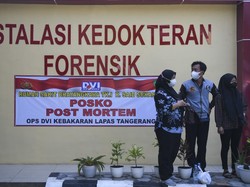 DVI Tunggu DNA Pembanding Jenazah WN Nigeria Korban Kebakaran Lapas Tangerang