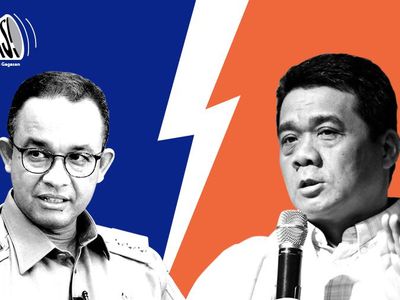 Kala Anies dan Riza Beda Suara