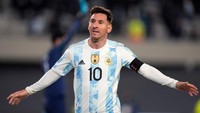 Lionel Messi jadi top skor Amerika Selatan sepanjang masa setelah bikin dua gol atas Bolivia pada lanjutan kualifikasi Piala Dunia 2022, Jumat (10/9) (Getty Images)