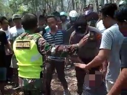 Maling Motor di Lamongan Dikejar Warga hingga 14 Km Lalu Dimassa