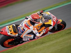 Hasil FP1 MotoGP Aragon: Marquez Tercepat, Rossi Sempat Crash