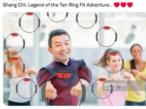 Foto Lucu Meme Simu Liu Aktor Film Shang-Chi