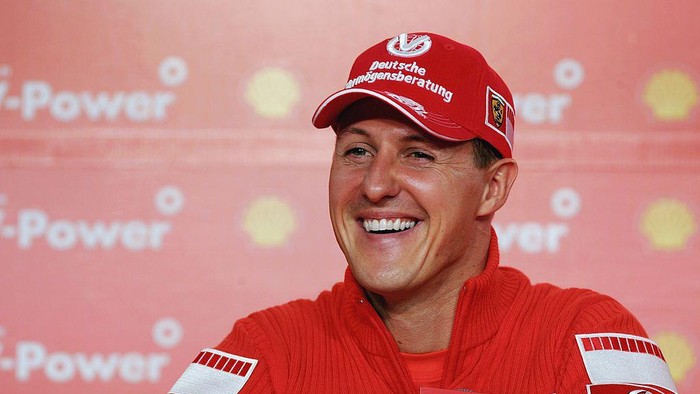 Schumacher saat masih membela Ferrari. Foto: Getty Images/Paul Gilham