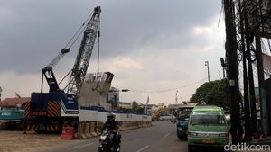 Penampakan Terkini Pembangunan Flyover Kopo Bandung