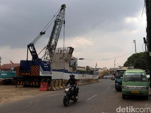 Penampakan Terkini Pembangunan Flyover Kopo Bandung