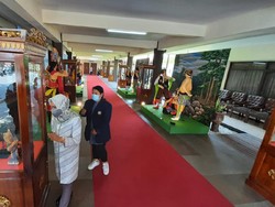 Rumah Dinas Walkot Mojokerto Disulap Jadi Pameran Topeng Panji