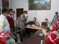 Pesan Muzani dalam Vaksinasi Massal Gerindra di Lampung