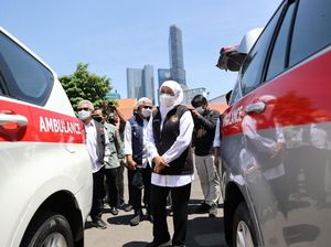 Tingkatkan Pelayanan Lansia, 7 UPT Dinsos Jatim Dapat Ambulans