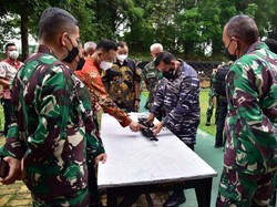TNI AL Uji Coba Senjata Baru Berkaliber 5,56 mm Buatan Bulgaria
