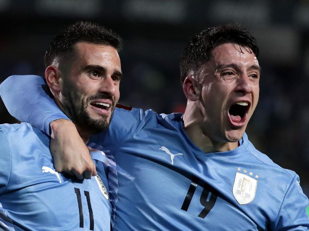 Kualifikasi Piala Dunia 2022: Uruguay dan Paraguay Petik Kemenangan
