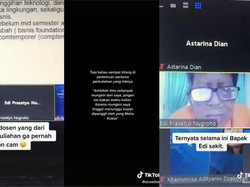 Cerita Haru di Balik Viral Dosen Nggak Pernah On Cam saat Ngajar