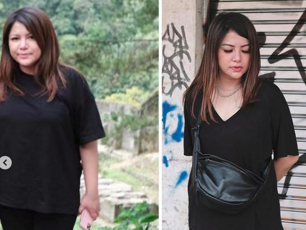 Before-After Wina Natalia, Istri Anji yang Berhasil Diet