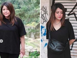 Before-After Wina Natalia, Istri Anji yang Berhasil Diet Before-After Wina Natalia, Istri Anji yang Berhasil Diet