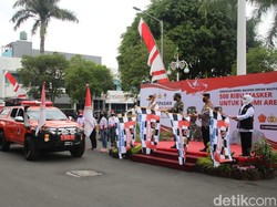 Panglima TNI dan Kapolri Luncurkan Gerakan Mobil Masker untuk Malang Raya