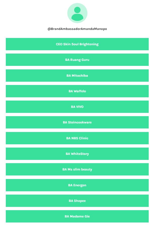List Brand yang Bekerja Sama dengan Amanda Manopo