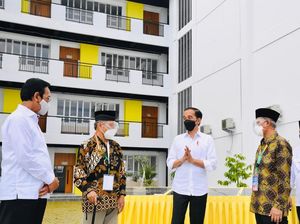 Jokowi Teken Prasasti Rusun-Masjid di Madrasah Muallimin Yogya
