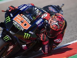 Hasil FP3 MotoGP Aragon: Quartararo Tercepat, Marquez Crash