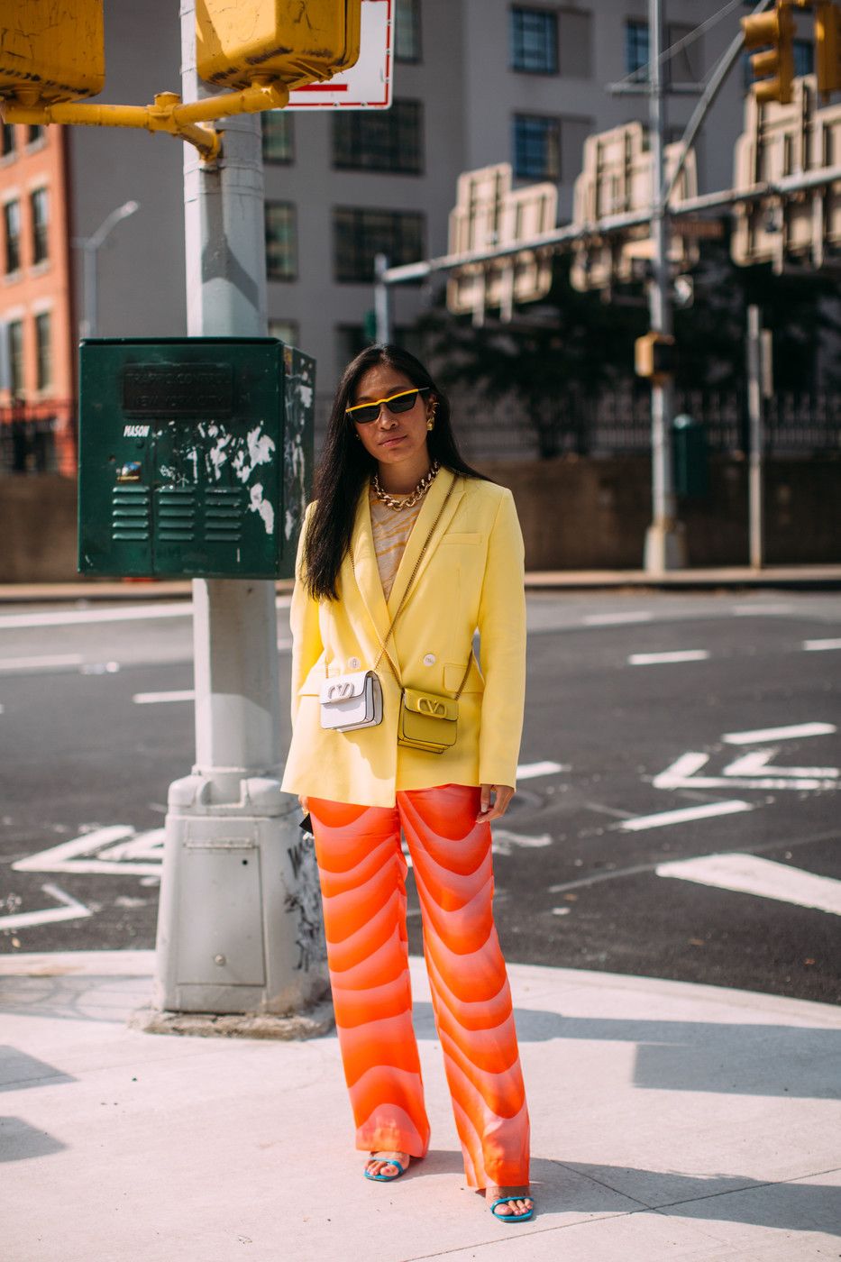 New York Fashion Week spring/summer 2022 street style