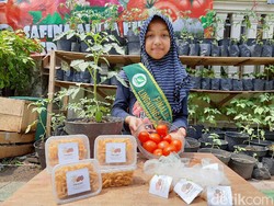 Siswi SD Ini Bikin Boba dan Cendol Berbahan Tomat, Pastinya Lebih Sehat