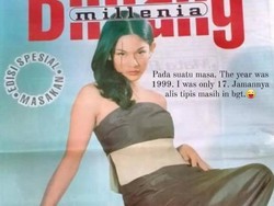 Foto Jadul Zaman ABG Dian Sastrowardoyo Bergaya The Matrix