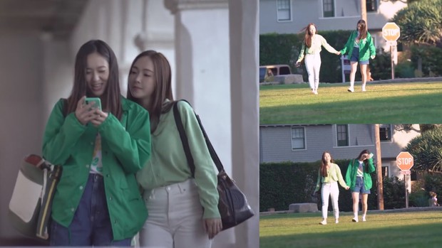 Foto: 'Can't Sleep' music video capture Jessica Jung & Krystal di MV 'Can't Sleep'