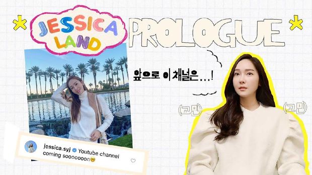 Jessica Jung juga aktif membuat konten di kanal YouTube-nya