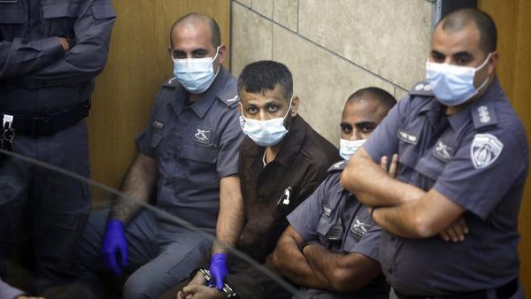 Kabur dari Penjara, 4 Tahanan Palestina Ditangkap Israel