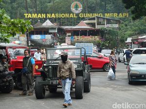 Jenuh di Rumah, Wisatawan Serbu Kawasan Kaliurang