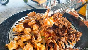 Nikmatnya Makan Korean BBQ Rp 99 Ribu untuk 4 Orang di Depok