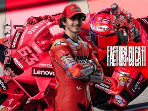 Balapan Seru Bagnaia VS Marquez di MotoGP Aragon, Netizen Tegang