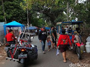 Bandung Zona Kuning, Pasar Minggu Cibiru Kembali Diserbu Warga