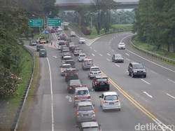 Libur Maulid Nabi, Lalin Tol Cipularang Padat