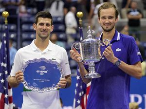Kalahkan Djokovic, Daniil Medvedev Juara AS Terbuka 2021 Kalahkan Djokovic, Daniil Medvedev Juara AS Terbuka 2021