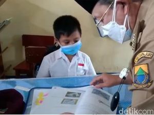 Sidak PTM, Bupati Cianjur Temukan Siswa Kelas 4 SD Belum Bisa Baca