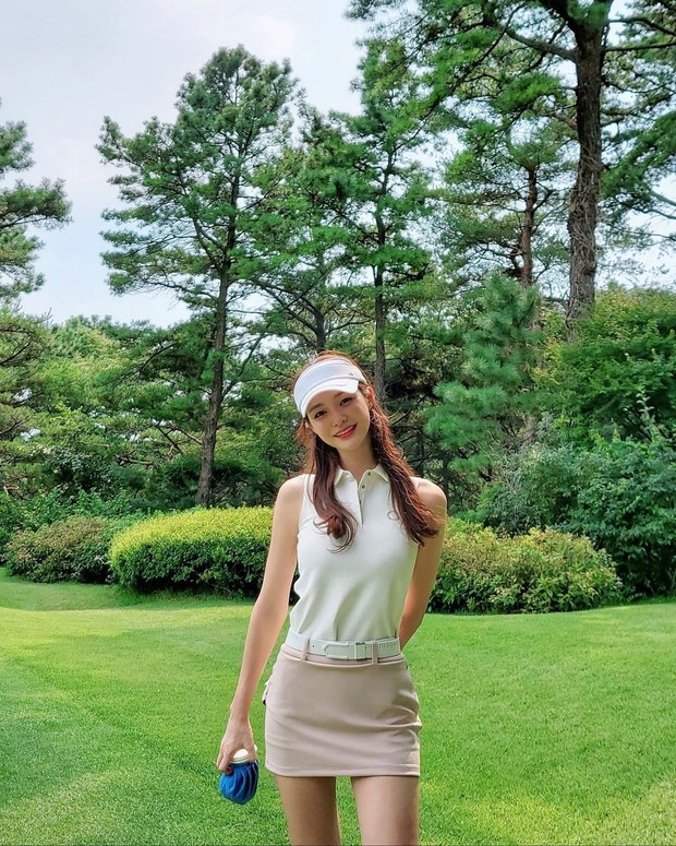 Han Eu Ddeum di lapangan golf