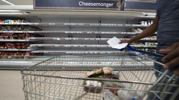 Gegara Brexit Supermarket di Inggris Nyaris Kosong
